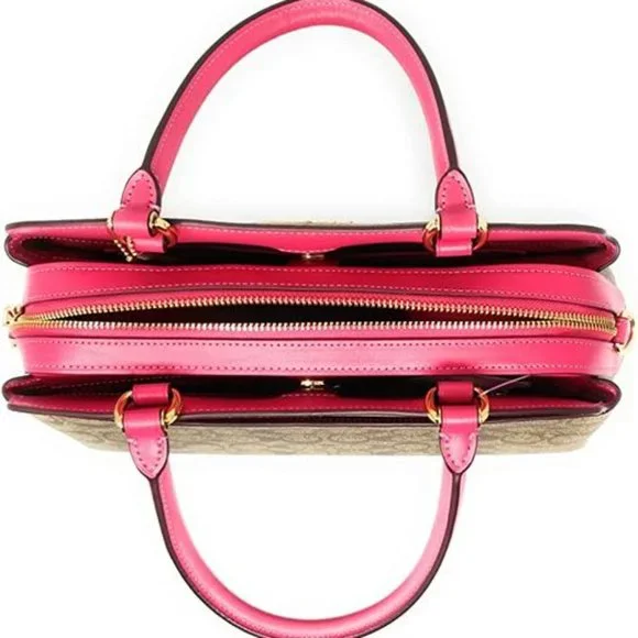 Coach Women's Lillie Carryall Top Handle Satchel Bag